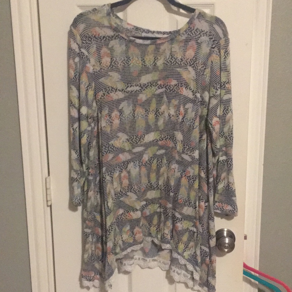 Lightweight knit top